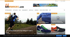 Desktop Screenshot of inforunners.com